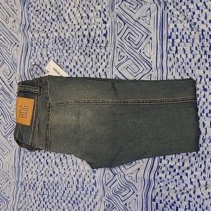 Women's Y2K Belted Flared Jeans, rinsed Denim, size 28